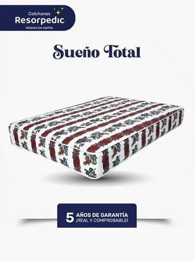 COLCHON RESORPEDIC SUEÑO TOTAL  1 1/2P