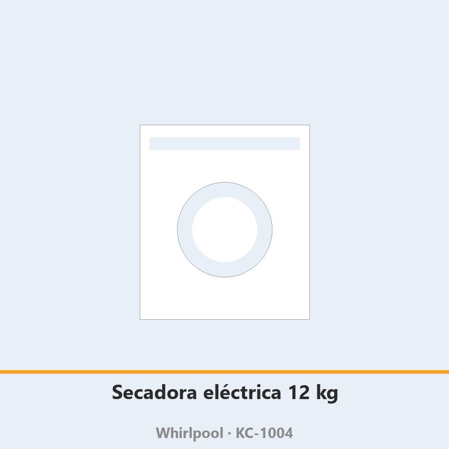 Secadora eléctrica 12 kg sensor de humedad