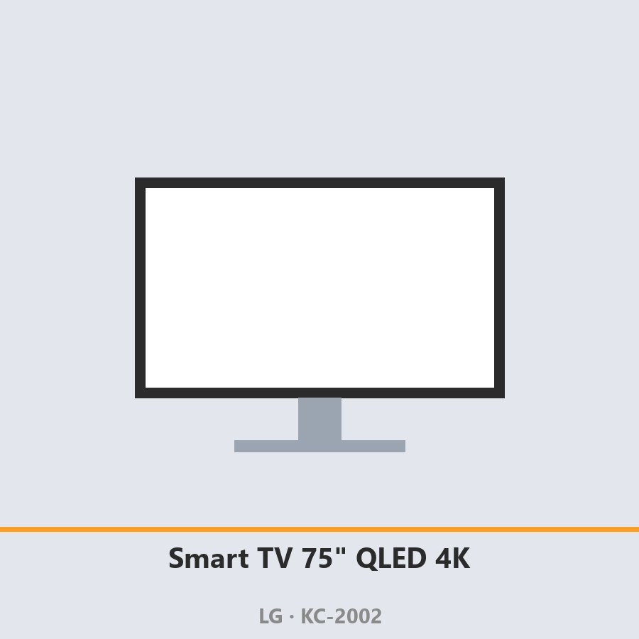 Smart TV 75" QLED 4K 120 Hz